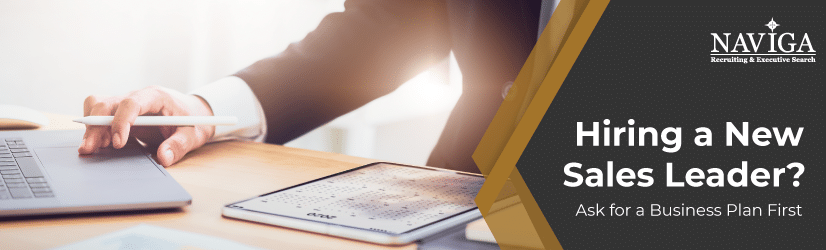 hiring a new sales leader