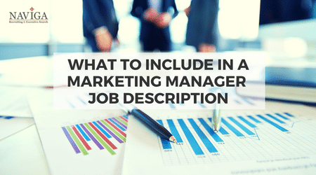 What to Include in a Marketing Manager Job Description