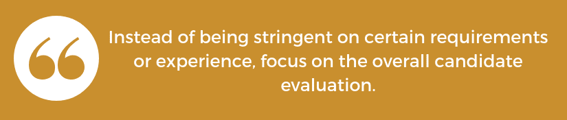 candidate evaluation