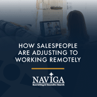 salespeople working remotely