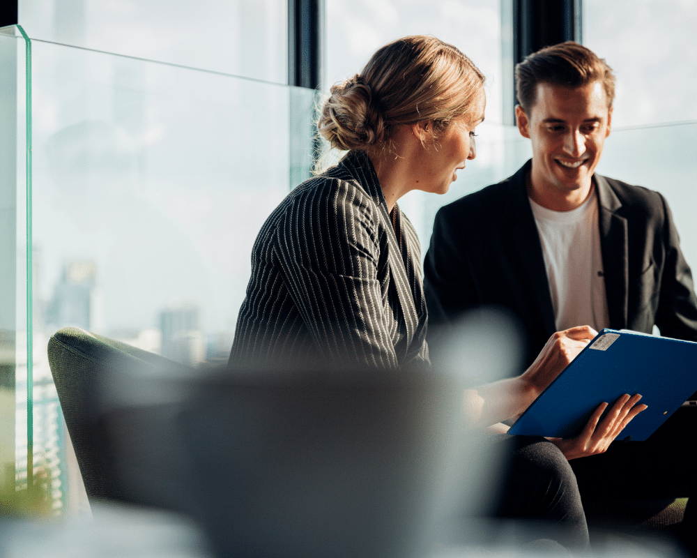 interviewing sales representatives